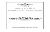 REPÚBLICA DEL PARAGUAY DIRECCIÓN NACIONAL …...Emisiones de los Motores de las Aeronaves - Vol. II - Protección del Medio Ambiente - DINAC R 16.-PRIMERA EDICION R00 REGISTRO DE