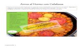Arroz al Horno con Calabaza - dietistasynutricion.com · Dorar la patata y retirar, hacer lo mismo con la calabaza, la media cabeza de ajos y las rodajas de tomate. 11. Agregar la