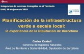 Planificación de la infraestructura verde a escala local...Planificación de la infraestructura verde a escala local: la experiencia de la Diputación de Barcelona Carles Castell