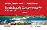 New PANAMÁ TRANSPARENTE - Estudio de Alcance · 2017. 8. 8. · Inversiones y la Ley de Contrataciones Públicas. En el Plan Quinquenal de Inversiones, se establecen las líneas
