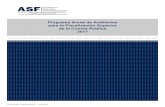 Programa Anual de Auditorías para la Fiscalización Superior de la … · 2018. 11. 20. · para la fiscalización superior de la cuenta pública 2017 asf asf asf asf asf asf asf
