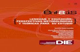 ...Énfasis Libros de los énfasis del Doctorado Interinstitucional en Educación Lenguaje y Educación: Perspectivas metodológicas y teóricas para su estudio Lenguaje y Educación