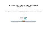 Plan de Energía Eólica 2017-2020 · Plan de Energía Eólica 2017-2020 2 1. Presentación del Plan de Energía Eólica 2017-2020 Presentamos el Plan de Energía Eólica 2017-2020,