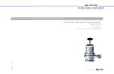 Válvula de estanqueidad Manual de Instrucciones · 2020. 7. 23. · Tipo 6268 para gases de resorte con y sin función de seguridad Manual de Instrucciones Tradducción del original