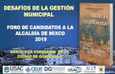 DESAFÍOS DE LA GESTIÓN MUNICIPALceur.usac.edu.gt/eventos/Foro-Alcalde-Mixco-2019/FORO... · 2019. 5. 10. · Homicidios interanual (abril-marzo) 2017-2018 2018-2019 Tasa interanual