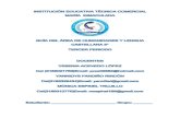 GUÌA DEL ÀREA DE HUMANIDADES Y LENGUA CASTELLANA 5° …ietcmariainmaculada.edu.co/wp-content/uploads/2020/... · instituciÓn educativa tÉcnica comercial marÍa inmaculada guÌa