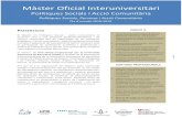 Màster Oficial Interuniversitari - Escola de l'IGOPescoladeligop.com/wp-content/uploads/2018/01/Pla-Estudis... · 2018. 1. 18. · Analitzar els principals instruments de gestió