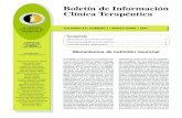 Boletín de Información Clínica Terapéuticaanmm.org.mx/publicaciones/bict/2007/2007-02.pdfCiclo de las pentosas Ac. Esteárico C18 b-descarboxilación Glucosa 6-P 4H+ 2 Ciclo de