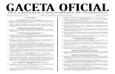 PRESIDENCIA DE LA REPÚBLICA · 2017. 5. 26. · Gaceta Oficial de la República Bolivariana de Venezuela N° 41.082 de fecha 25 de enero de 2017, reimpreso en la Gaceta Oficial de