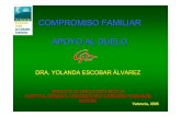 COMPROMISO FAMILIAR APOYO AL DUELO - SEOM: Sociedad Española de … · 2013. 1. 13. · Actividad de cada miembro del equipo De la estructura, ... COMPROMISO FAMILIAR Y APOYO AL