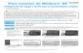 Para usuarios de Windows XP - Brotherdownload.brother.com/welcome/doc000218/SP_QSG_XP_0.pdf · 2012. 8. 11. · Windows® XP restringe la resolución del escáner a un máximo de
