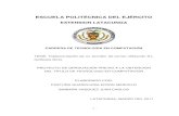 ESCUELA POLITÉCNICA DEL EJÉRCITOrepositorio.espe.edu.ec/bitstream/21000/4461/1/M-ESPEL... · 2016. 7. 22. · - 2 - ESCUELA POLITÉCNICA DEL EJÉRCITO CARRERA DE TECNOLOGÍA EN