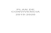 2019-2020 CONVIVENCIA PLAN DE - murciaeduca.es...Elaboración de una pequeña biblioteca, en la sala de profesores, con documentación relativa a la convivencia en los centros y a