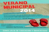 Ciudad Realciudadreal.es/documentos/veranomunicipal14.pdf · A partir de 40 Primaria/ESO Plazas: 100 Plazas para alumnado con necesidades educativas asociadas a distintas discapacidades: