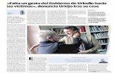 Kiosko y Más - «Falta un gesto del Gobierno de Urkullu ... EL CORREO... · la dimisión de la directora general de San Sebastián 2016, Itziar No- gueras, y la destitución de Txema