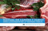 MANUAL DE CARNES Y HUEVO - Home - Cincap · 2017. 3. 23. · Cortes de carne vacuna: caracterización y métodos de cocción Recetas 5 6 10 15 27 32 45 63 80. 5 Xxxxxxx ... Consiste