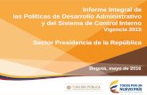 Presentación de PowerPoint · 2020. 3. 11. · Departamento Administrativo de la Presidencia de la República 98 86 Agencia Colombiana para la Reintegración de Personas y Grupos