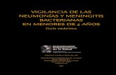 VIGILANCIA DE LAS NEUMONÍAS Y MENINGITIS ...La meningitis bacteriana, aunque no sea tan frecuente, es siempre una enfermedad grave debido al riesgo de secuelas y a su alta letalidad.