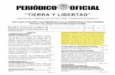 PERIÓDICO OFICIAL - transparenciamorelos.mx...PERIÓDICO OFICIAL “TIERRA Y LIBERTAD” ... artículo 4º de la Constitución Política de los Estados Unidos Mexicanos, para establecer
