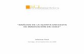Resultados Preliminares Quinta Encuesta de Innovación ......"ANÁLSIS DE LA QUINTA ENCUESTA DE INNOVACIÓN EN CHILE" Informe Final Gráfico 2.2: Innovaciones Tecnológicas y No Tecnológicas