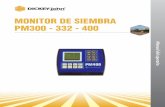 MONITOR DE SIEMBRA PM300 - 332 - 400 A_Web... · 2019. 2. 8. · El monitor no se enciende ... si no se evita, puede ocasionar desperfectos en los equipos.! MANUAL DEL OPERARIO Monitores