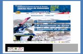 CAMPEONATO DE ESPAÑA DE CRONOESCALADA Y SPRINT …Valle de Benasque, Estación de Esquí de ARAMÓN-Cerler. Los recorridos se realizarán íntegramente por la Estación de Esquí.