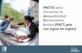 PACTO para Preservarla - New York...inglés) para asegurarse de que disponen de un acceso significativo a las notificaciones y reuniones de residentes del programa Pacto para preservar