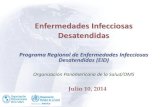 Enfermedades Infecciosas Desatendidasrpmesp.ins.gob.pe/public/journals/1/pdf/Eventos/...Tripanosomiasis africana humana Enfermedad de Chagas Leishmaniasis (visceral) Lepra Rabia (transm.