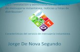 Jorge De Nova Segundo · 2013. 4. 12. · usado en los sistemas de telefonía IP. Entre las funciones que SIP posee se tienen las siguientes: v Localización de usuarios (proporciona