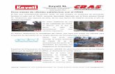 Kayati SL · 2017. 1. 10. · Kayati SL Fabricante del CRAS, Cemento Demoledor no Explosivo Doce meses de clientes satisfechos con el CRAS El año que recientemente terminó, 2016,