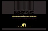 EMILIANO GARCÍA-PAGE SÁNCHEZ - Castilla-La Mancha INVESTIDUR… · DISCURSO DE INVESTIDURA / EMILIANO GARCÍA-PAGE SÁNCHEZ 3 DISCURSO INVESTIDURA Muy buenos días. Señor presidente,