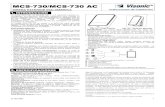 MCSMCS- ---730/MCS730/MCS730/MCS- ---730 AC730 ACdomoticayseguridad.com/home/docs/adn/mcs-730ac-1.pdf · D-301680 1 MCSMCS- ---730/MCS730/MCS730/MCS- ---730 AC730 AC SIRENA EXTERIOR
