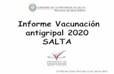 Informe Vacunación antigripal 2020 SALTAsaladesituacion.salta.gov.ar/php/documentos/vacunacion/1avance... · 1º Informe Datos Parciales hasta 06 de Abril . PROPÓSITO Reducir las