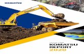 コマツレポート2020 KOMATSU REPORT 2020...16 CFOメッセージ 22 【特集2】価値創造ストーリー-スマートコンストラクション-林業機械事業 28 中期経営計画（2019年度～2021年度）