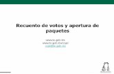 Recuento de votos y apertura de paquetes - Angel Duran Recuento de votos.pdf · 2018. 4. 21. · registrará por separado en el espacio correspondiente del acta de escrutinio y cómputo.