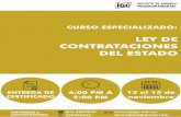 4 LEY DE CONTRATACIONES · 2019. 11. 6. · blicas y sistemas administrativos, expositor de temas de contrataciones públicas, abastecimiento, gestión de Inventarios y Almacenes.