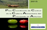 Plan Cadena Alimentaria del P 2015 A sturias 2015 · El peso del sector primario en Asturias es relativamente pequeño, representando el 2,1% del PIB (Producto Interior Bruto) regional