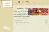 Codex Moradensis · para echar el ratito detrás de una bella máscara… ¡¡Qué el espíritu de Momo os acompañe!! Índice del contenido interior: El Espíritu Carnavalesco...