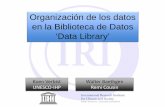 Organización de los datos en la Biblioteca de Datos ‘Data Library’ · 2015. 4. 1. · Trabajo grupal 4: Elabora un mapa de. SSTAs estacional global de Jan 1982 – Dec 2005 •