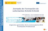 Presentación de PowerPoint · 2016. 9. 22. · Servicio Español para la Internacionalización de la Educación UNIDAD DE FORMACIÓN PROFESIONAL Estudiantes o recién titulados o
