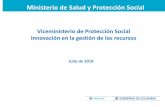 Ministerio de Salud y Protección Social³n en la... · SE CONFORMA la BDUA. Inician procesos de auditoría. Varios decretos compensación extraordinaria con base en indicadores 2008-2010.