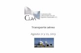 Transporte aéreo - Confederación Latinoamericana de ...2Documento de embarque utilizado por las aerolíneas para el flete aéreo OEs un contrato de transporte que incluye las condiciones