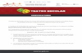 Convocan: grama Nacional de Teatro Escolar 2018.isc.gob.mx/devel/wp-content/uploads/2018/04/CONVOCATORIA...A creadores de la disciplina de teatro en el estado de Sonora a participar