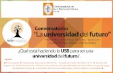 Conversatorio: “La universidad del futuro” · 2015. 5. 22. · Conversatorio Presentación del proyecto MIHOUSE - Competencia Solar Decathlon 2015 Pasarela del programa de Diseño