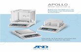 APOLLO - A&D Weighingesp.andweighing.com/uploads/documents/Apollo_Broch...pesaje y que también mitigan los impactos de manera significativa. Una vez más, A&D toma Una vez más, A&D