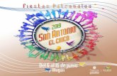 Prog SanAntonio2019 (redes corregido) · Lugar: Club San Antonio y Plaza Sarmiento y Coto 20:30 h. MUSICAL FAMILIAR “Súper abuela” de AGUA Y LIMÓN PRODUCCIONES. Lugar: Parque