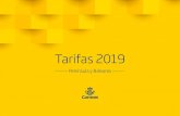 Tarifas 2019 - Asociación Estanqueros Valencia... 04 SERVICIOS POSTALES - NACIONAL Tarifa 2019 IVA PVP 2019 CARTAS Y TARJETAS POSTALES Hasta 20 g normalizadas 0,60 0,00 0,60 Más
