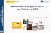 Herramientas de gestión entresepie.es/.../2018/27y28_junio/13_ka103_107_herramientas.pdf · 2018. 7. 3. · Herramientas Erasmus + para beneficiarios . LA CIÓN Recomendamos la utilización