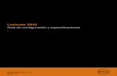 363n y especificaciones - Dell · 2020. 8. 25. · Sistema operativo Windows 10 Professional (64 bits) Ubuntu 18.04 Neokylin 7.0 (PRTS) Memoria Tabla 5. Especificaciones de la memoria