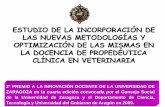 ESTUDIO DE LA INCORPORACIÓN DE LAS NUEVAS …orientacionalaprofesion.com/_veterinaria/pdf/Enlace-1... · 2010. 4. 30. · curso académico 2008-2009 tras la aplicación de la misma,